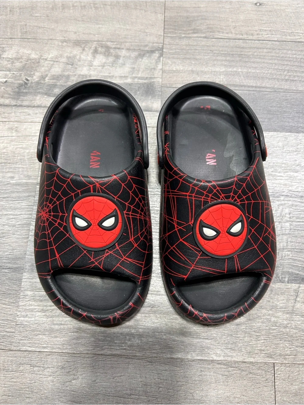 Ground Up Toddler Boys Spiderman Clogs 12